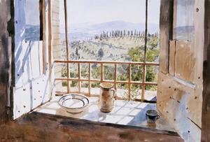 Lucy Willis - Reproducere View from a Window, 1988, (40 x 26.7 cm)