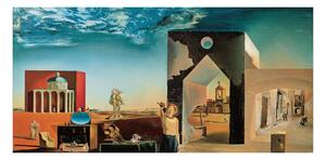 Imprimare de artă Suburbs of a Paranoiac Critical Town, Salvador Dalí, (100 x 50 cm)