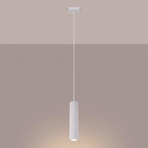 Brilagi - Lustră LED suspendată pe cablu CRESTO 1xGU10/10W/230V albă