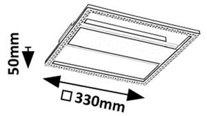 Rabalux 71373 - Lampă LED de tavan DONYA, 24W, 230V, 4000K