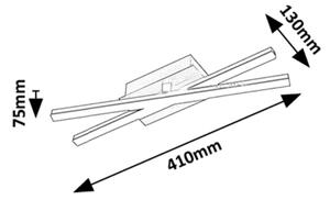 Rabalux 71396 - Plafonieră DEMIR LED/16W/230V 4000K