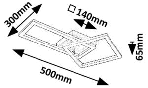 Rabalux 71381 - Plafonieră LED ELLINOR LED/24W/230V 3000K