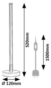 Lampă LED de masă Rabalux 74165 NIVARO LED/8W/230V 3000K