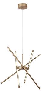 Lustră LED pe cablu Rabalux 72339 HENLI2 LED/40W/230V 3000K auriu
