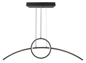 Lustră LED pe cablu LED/30W/230V 4000K negru