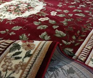 Covor Lotos 1525-210, Marime 80 x 150 cm, Grena, Rosu, Inaltime Fir 8 mm, Antialergic, Polipropilena, Living, Dormitor, Sufragerie, Birou 80 x 150