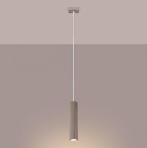 Brilagi - Pendul LED pe cablu CRESTO 1xGU10/10W/230V taupe