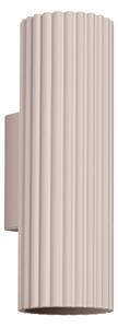 Brilagi - Aplica de perete LED CRESTO, 2x GU10/10W/230V, 20 cm, taupe