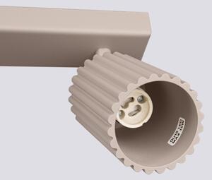 Brilagi - Spot LED CRESTO 4 x GU10, 10 W, 230 V, taupe