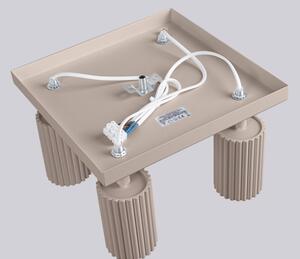 Brilagi - Spot LED de tavan CRESTO 4x GU10/10W/230V taupe