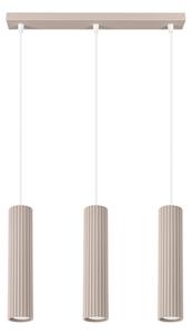 Brilagi - Lustră LED pe cablu CRESTO, 3x GU10 / 10W / 230V, taupe