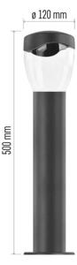Lampă de exterior ARTEO 1xE27/15W/230V IP44 50 cm