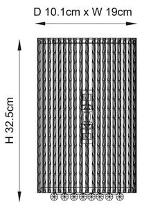 Aplică de cristal Endon 81978 GALINA 2xG9/25W/230V crom lucios