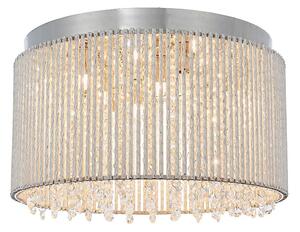 Plafonieră de cristal Endon 81980 GALINA 10xG9/25W/230V crom mat