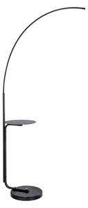 Lampadar LED cu măsuță LED LED/20W/230V 3000-6500K negru