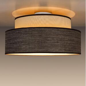 Plafonieră GRACE 1xE27/60W/230V crem/maro
