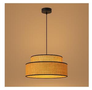 Lustră pe cablu BOHO 1xE27/60W/230V bej