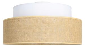 Plafonieră BOHO 1xE27/60W/230V alb/bej