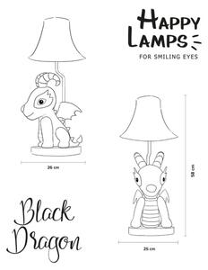 Happy Lamps - Lampă de birou LED pentru copii DRAGON LED/5,4W/230V dragon