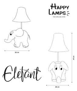 Happy Lamps - Lampă de birou LED pentru copii ELEPHANT LED/5,4W/230V, elefant