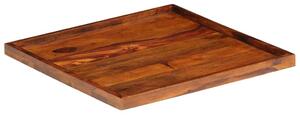 Tavă de servit, 50 x 50 cm, lemn masiv de sheesham