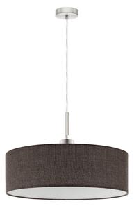 Eglo - Pendul LED pe cablu TUNJA 1xE27/60W/230V maro