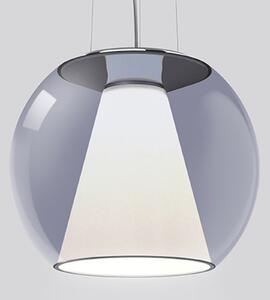 Serien Lighting serien.lighting Draft M lampă de suspendare 927 Triac albastru, reglabil, Albastru, Camera de zi / sufragerie, Sticlă, Modern, glob