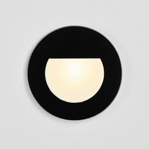 BRUMBERG Wall Kit68 lampă încastrată plat negru, Negru, Hol, Metal, Modern, Corpuri de iluminat încastrate rotunde