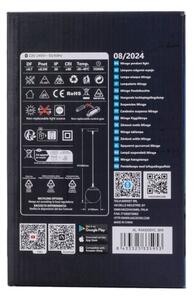 Lustră LED RGBW dimabilă pe cablu Aigostar MESH LED/8W/230V + telecomandă