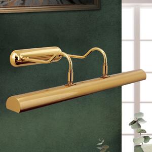 ORION Lampa pentru tablou Lariga, culoare alamă, metal, 65 cm, E14, reglabil, Auriu / Alamă, Camera de zi / sufragerie, Metal, Modern