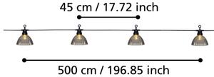 Lanț LED decorativ de exterior CUBONE 12xLED/0,066W/3,2V IP44 Eglo 900215