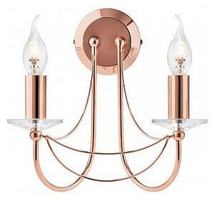 Lampă de perete ARIEL 2xE14/28W/230V cupru Redo 02-859