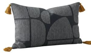 Perna decorativa IMPRIME NOBALY 30x50 cm, gri