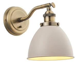 Spot de perete Endon 76330 FRANKLIN 1xE14/40W/230V alamă/taupe