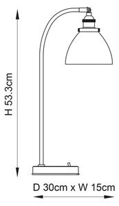 Lampă de masă Endon 77861 HANSEN 1xE27/40W/230V cupru