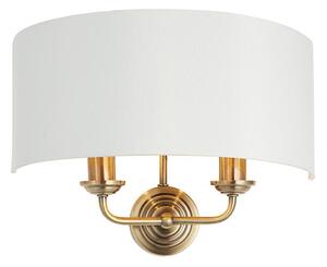 Aplică Endon 98937 HIGHCLERE 2xE14/40W/230V alb/alamă