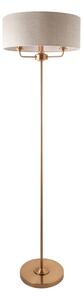 Lampadar Endon 110724 HIGHCLERE 1xE14/40W/230V bej/alamă