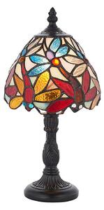 Endon 64246 - Lampă de masă Tiffany LORETTE 1xE14/40W/230V, diametru 15 cm