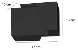 Aplică FROST 1xG9/8W/230V negru