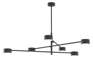Lustră pe cablu NATSU 6xGX53/12W/230V negru
