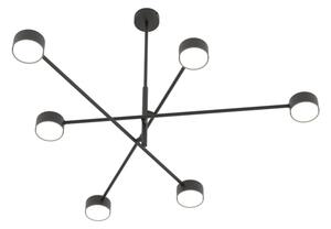 Lustră pe cablu NATSU 6xGX53/12W/230V negru