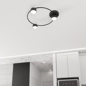 Plafonieră LUCIO 3xGX53/12W/230V negru