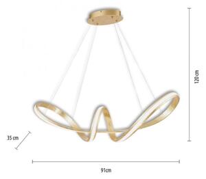 Paul Neuhaus 8292-12 - LED Lustră pe cablu dimmabilă MELINDA 1xLED/38W/230V