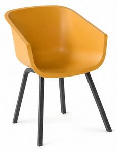 Scaun de dining AMALIA ELEMENT, galbena