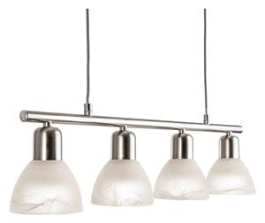 Lustră LED pe cablu DAYTONA 4xE14/5W/230V 3000K crom lucios