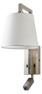 Lampă LED de perete Brilagi RAYA 1xE14/40W/230V + LED/3W alb/crom mat