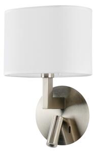 Lampă LED de perete Brilagi DAYA 1xE14/40W/230V + LED/3W alb/crom mat