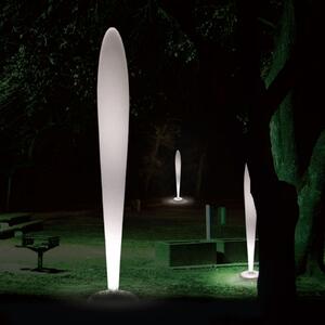 Linea Light Lampă cu picior PEGGY exterior, design, albă, E27, Alb, Plastic, Modern, Stand altcineva