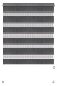 Jaluzea gri închis zi/noapte 57x150 cm Zebra – Gardinia
