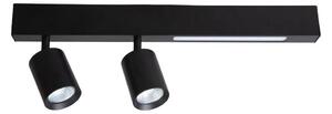 Spot LED MAGNET LED/5W/230V + 2xGU10/60W 3000/4000K negru